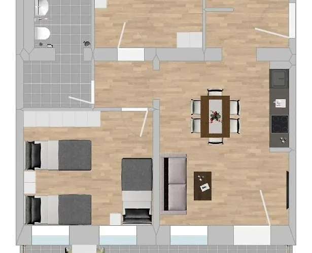 Am1056 - Moderne Monteur Oder Daire *